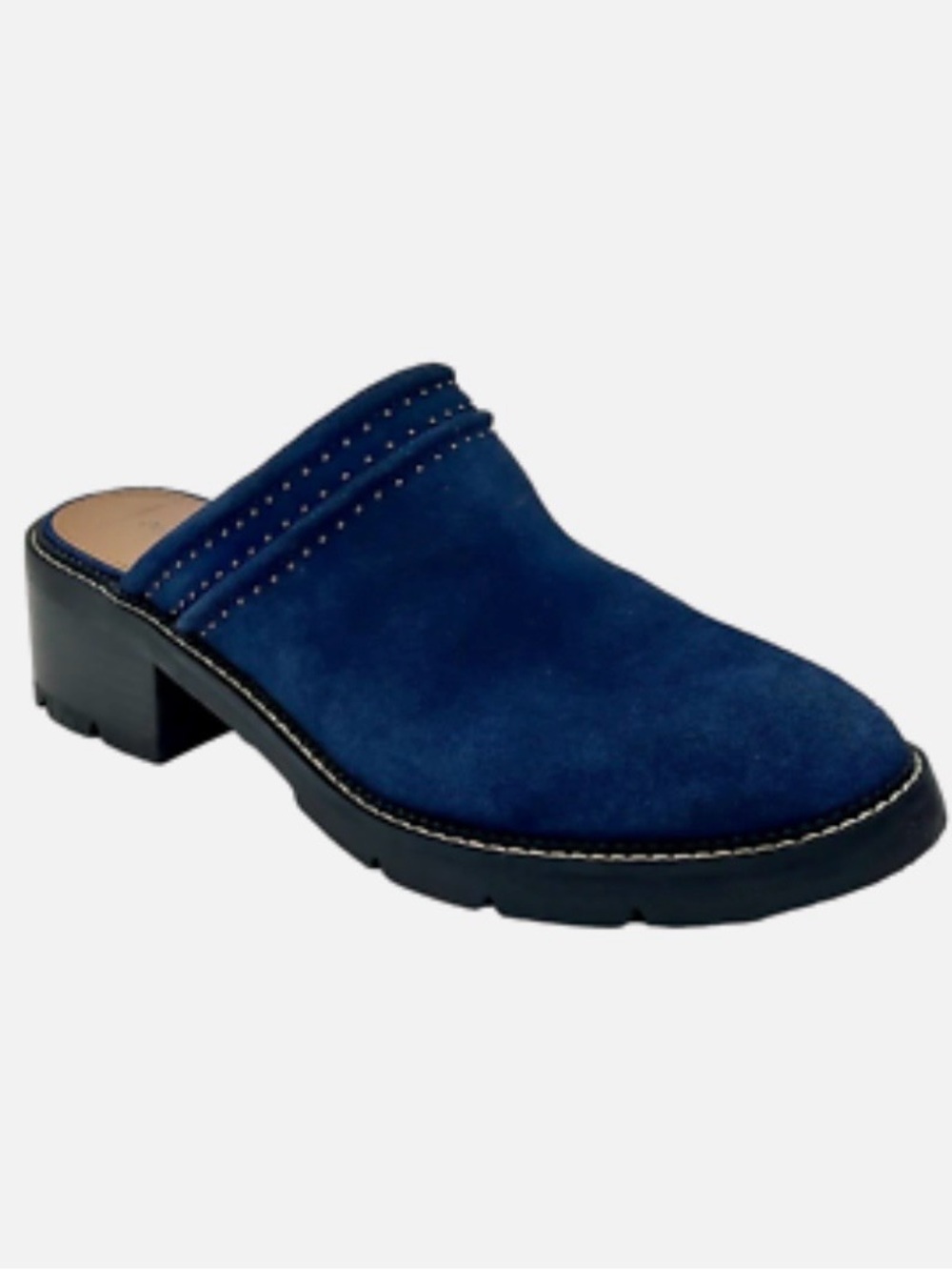 Donald Pliner Women's Blue Mules
